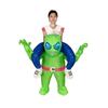 Costume gonfiabile da alieno per Halloween e scherzi Cosplay