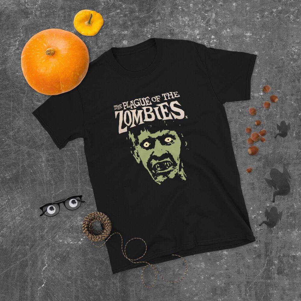 PLAGUE OF THE ZOMBIES - HORROR T-Shirt HALLOWEEN FUN Unisex T-Shirt XXXXL
