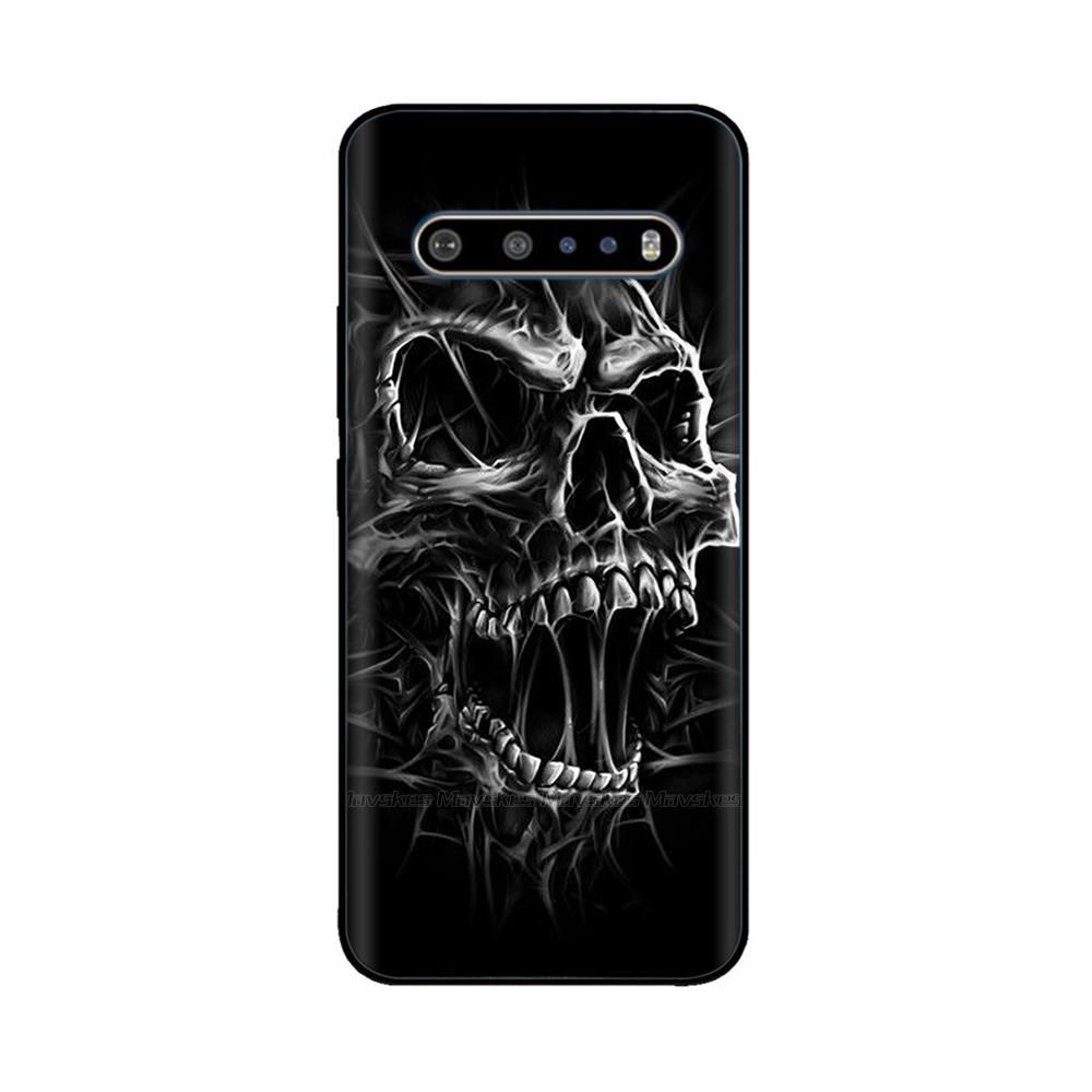 Für LG V60 ThinQ Hülle 6,8" Weiches Silikon TPU Handyhülle Funda Für LG V60 ThinQ 5G V 60 Rückseite lgV60 ThinQ coque Bumper Schale
