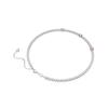 Swarovski Matrix Tennis Plain Inlay Design Rhodium Plated Necklace Women Necklace Silver 5666165
