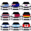 Personalized Custom Car Hood Cover Flag Engine Banner,Your Logo,Your Size with Vibrant Color Fade Resistant Truck Engine Flags