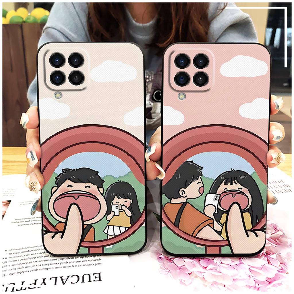 Anti-knock Durable Phone Case For Samsung Galaxy M33 5G Global/SM-M336B/DS/Jump2 Fashion Design Dirt-resistant Couple