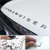 3D ABS Letters Sticker Hood Emblem Badge Exterior Modification Accessories For 2021-2023 Toyota Land Cruiser 300 LC300  VXR GXR
