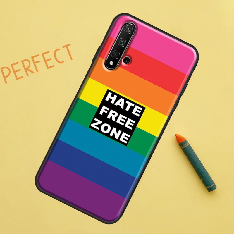 LGBT PRIDE GAY Case For Huawei P30 Pro P20 P40 Lite Nova 8i 7i 3i 11i 5T 9 10 SE Y60 Y61 Y70 Y90 P Smart Z