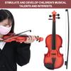 Simulated Kid Acoustic Violin Toy Adjustable String Musical Beginner Develop Instrument