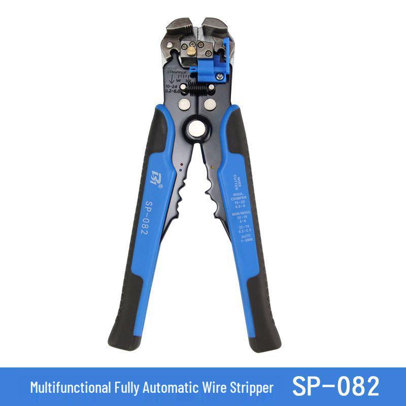 Hanbang Multifunctional Electrician Wire Strippers and Crimping Pliers, Chrome Vanadium Steel