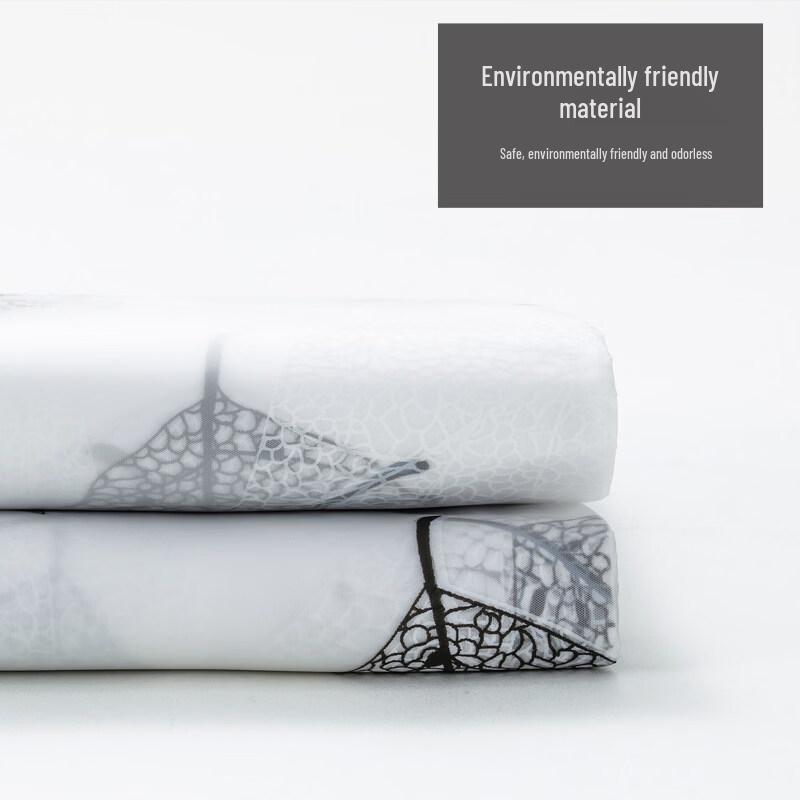 LIEI Thickened Anti-Mold PEVA Shower Curtain