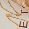European and American ins sweet wind simple natural zircon high atmosphere diamond collarbone chain