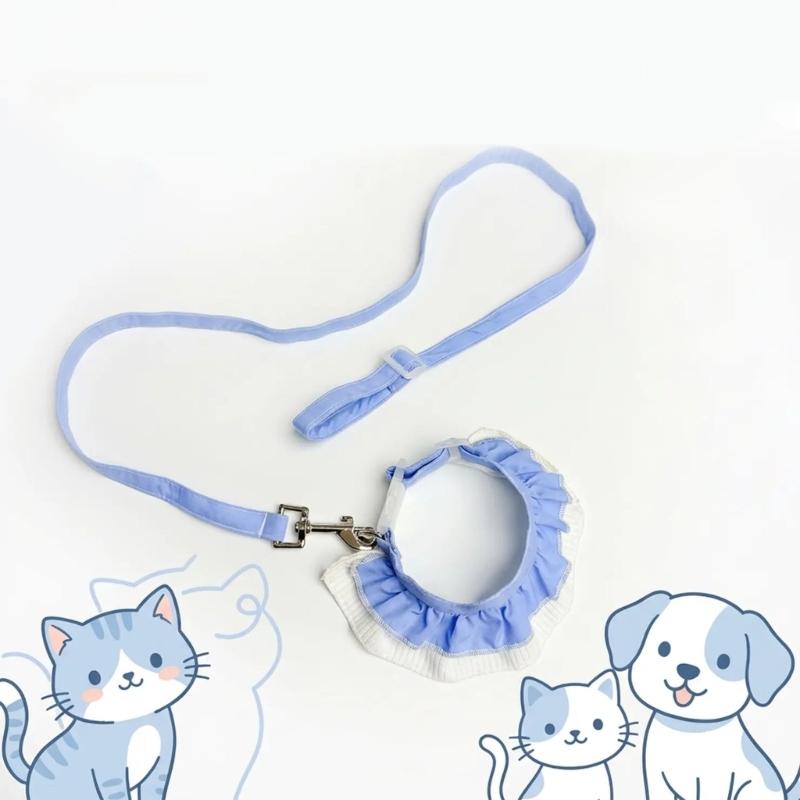Breathable Dog Harness for Small Dogs No Pull Design Easy Walk Collar Adjustable Fit Leashes