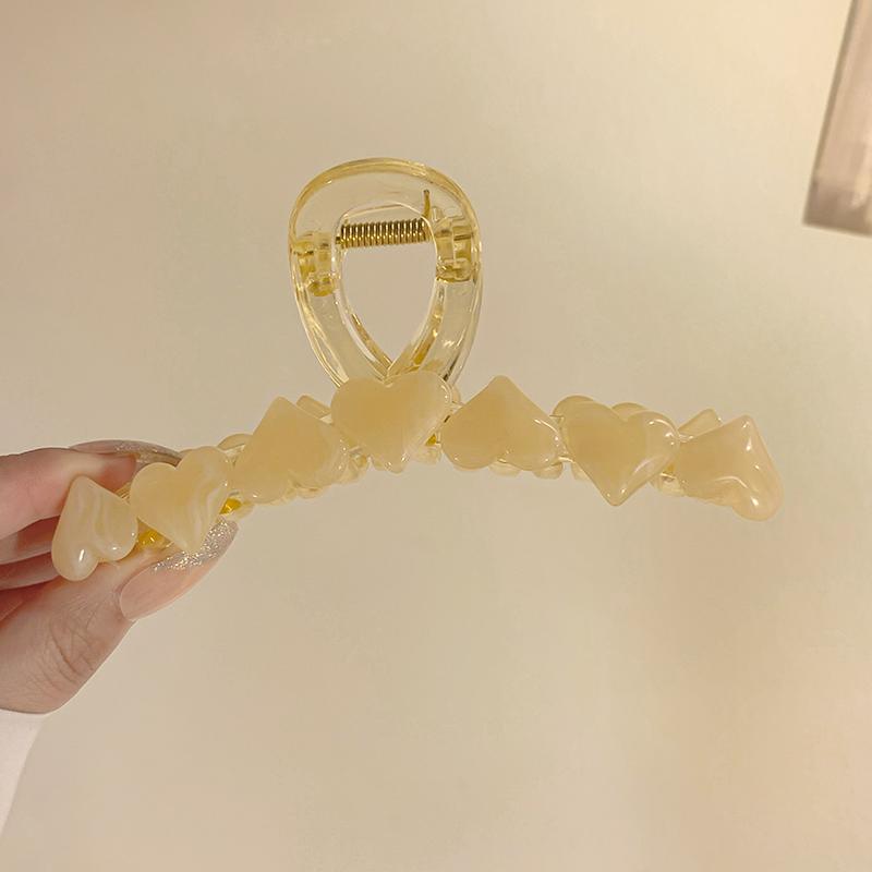 

Женщины Любят Зажим-Краб Простые Однотонные Геометрические Заколки для Волос Элегантные Большие Ретро Французский Классический Стиль Акула Аксессуары для Волос