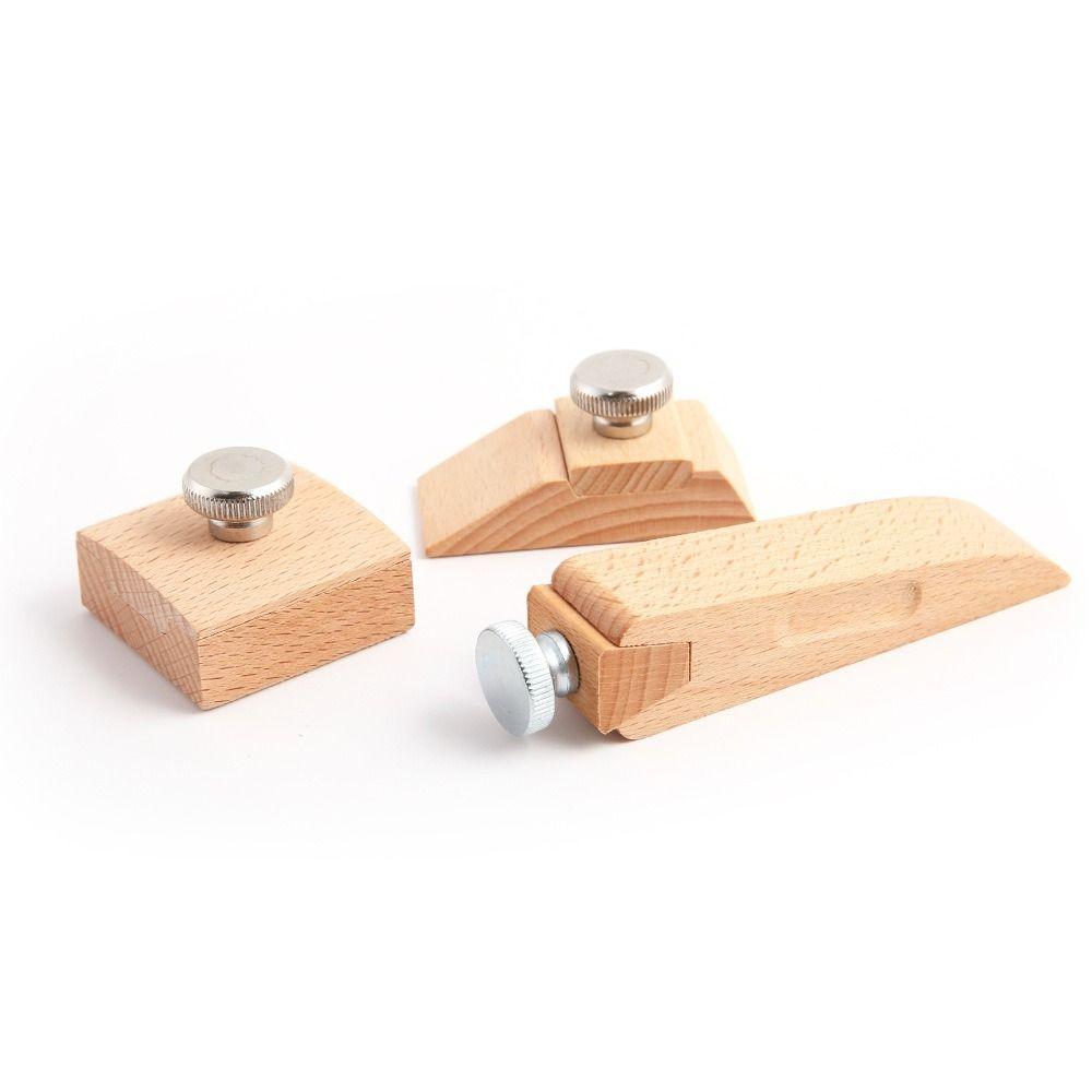 Wooden Board Sandpaper Holder Grinding Clip Sandpaper Rack Sandpaper Grinding Blocks Hand-held Inner Corner