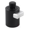 Surveying Pole Adapter 5 8inx11 Thread 40mm Length Aluminium Alloy GPS Quick Release Adapter