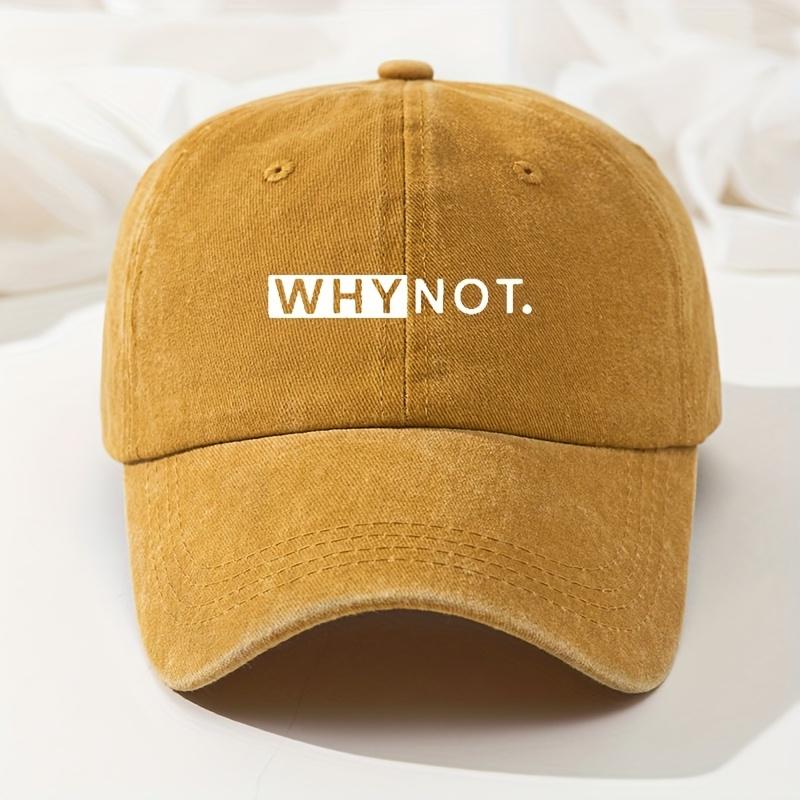 

Letter Print Baseball Cap Men s Hat Retro Washed Cap Adjustable Premium Outdoor Travel Hat Baseball Cap