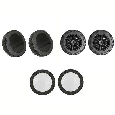 2 Stück Grillräder Lochdurchmesser 8-10mm Multifunktional