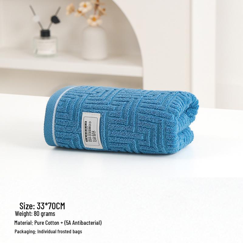 Antibakterielle reine Baumwolle einzeln verpackte Handtücher - Saugfähige Gesichts- & Badetücher für Erwachsene, Männer & Frauen