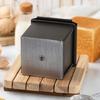 Convenient 10CM Cube Toast Box Metal Baking Mold for Toasts and Pastries Kitchen Aluminum Alloy Breakfast Bread Mould