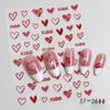 Adesivi per Unghie di San Valentino: Disegni di Labbra Sexy, Cuori, Rose e AMORE