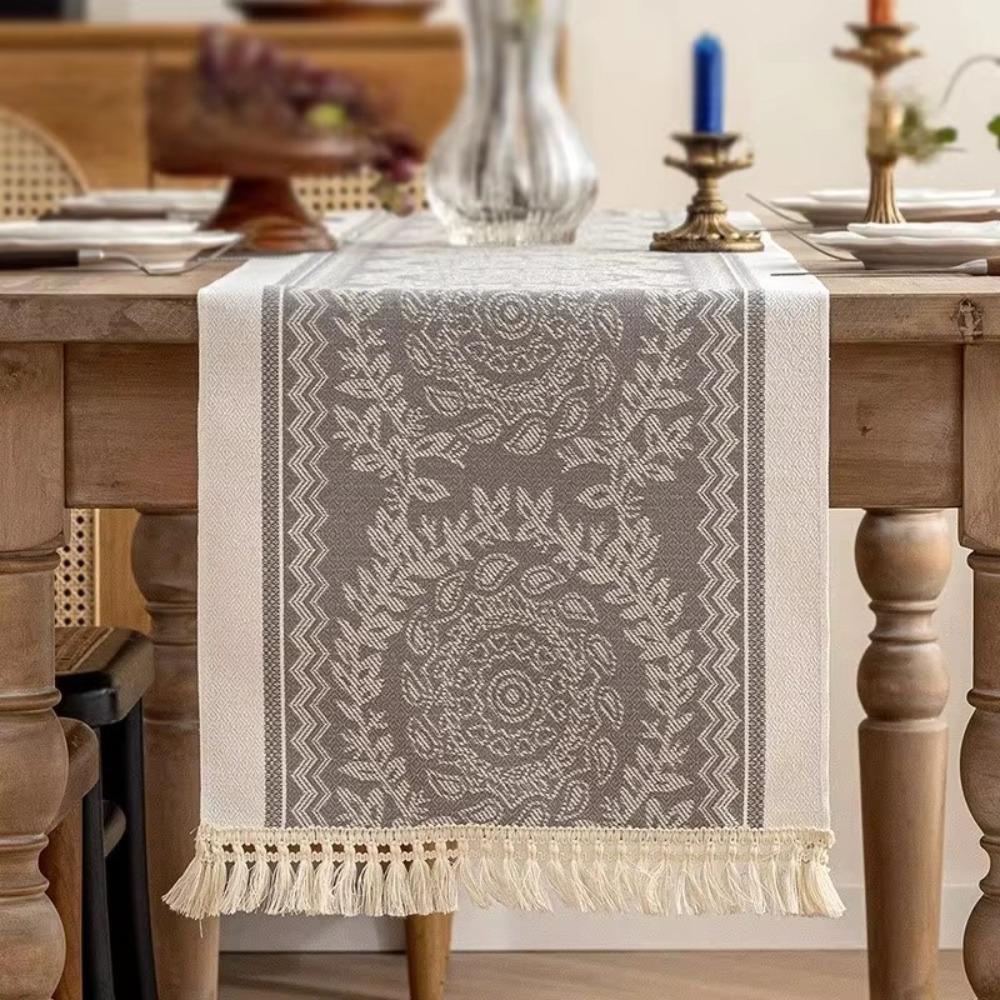 Nordic Style Table Runner Waterproof Table Flag Tablecloth Table Cover  Living Room