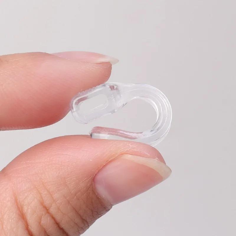 Anti-slip Silicone Ear Grip Glasses Eyeglasses Leg Ear Hook Stopper Bracket Fastener Accessories Anti-fall Eyewear Holder Accessories