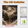 DIY The Moon in The Clouds Pearl Diamond Art Kits Without Frame 30x40cm Gem Art Diamond Painting Kits for Adults/Beginners Gift Idea Home Wall Decor
