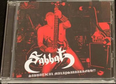 CD SABBAT - Sabbatical Malaysiaaarrghh!!! KEINE Thrashingfist P 2014 Malaysia Rock Gebraucht