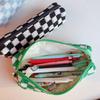 Canvas Pen Case For Students With High Capacity And Stylish Design For Middle School And High School Use