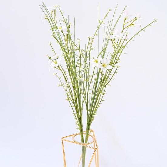 Künstlicher Wildblumenstrauß Sommer Frühling Falsche Blumenäste für DIY Brautsträuße Hochzeitsblumengesteck Tischdekorationen