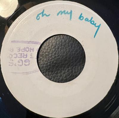7inch Record SLICKERS - Oh My Baby NONE GG's Records 1971 Jamaica Reggae, Ska & Dub Used