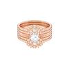 Swarovski Anillo de Capas Moonsun de Penélope Cruz Anillos para Mujer Oro Rosa 5486359