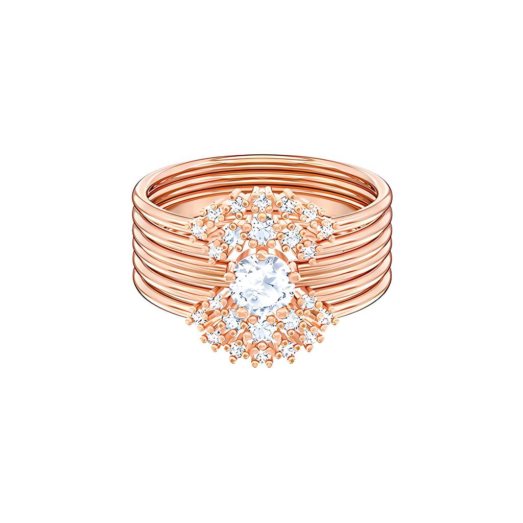 Swarovski Anillo de Capas Moonsun de Penélope Cruz Anillos para Mujer Oro Rosa 5486359