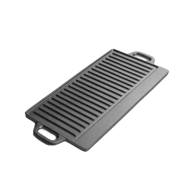 Cast iron pan amphora outdoor baking pan 202-203 double-sided barbecue frying pan rectangular non-stick frying pan