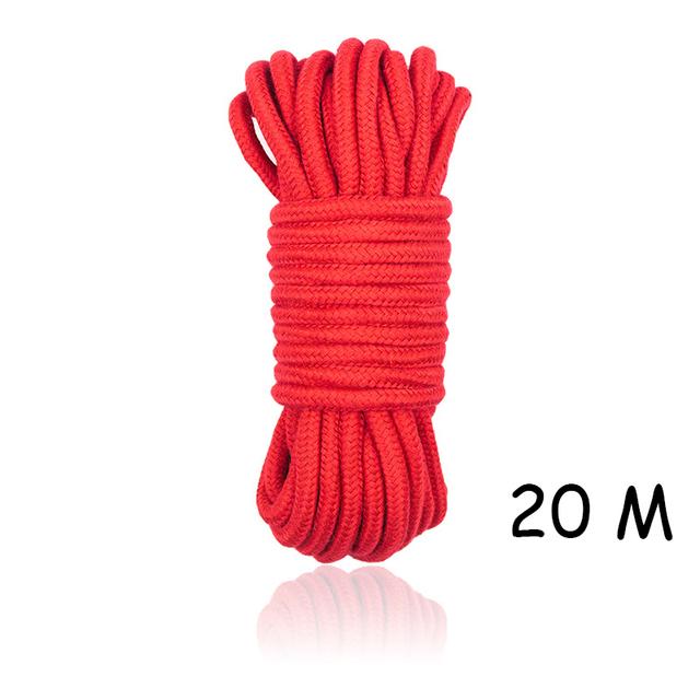 Bondage Restraint Rope Slave Sex Toys For Couples Adult Games Products Shibari Hogtie Fetish Harnes 2/5/10/20M Thicken Cotton