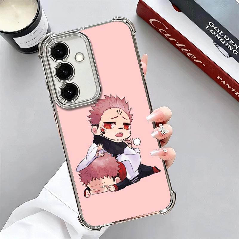 Cartoon Cute JUJUSU Anime Soft Phone Case For Samsung A17 A27 A07 A37 A57 A16 A56 A15 A55 A14 A54 A13 A53 A26 A36 A25 A35 A24 A3