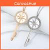 Trendy Alloy Key Pendant Necklace For Couples With Stylish Long Chain And Diamond Accents