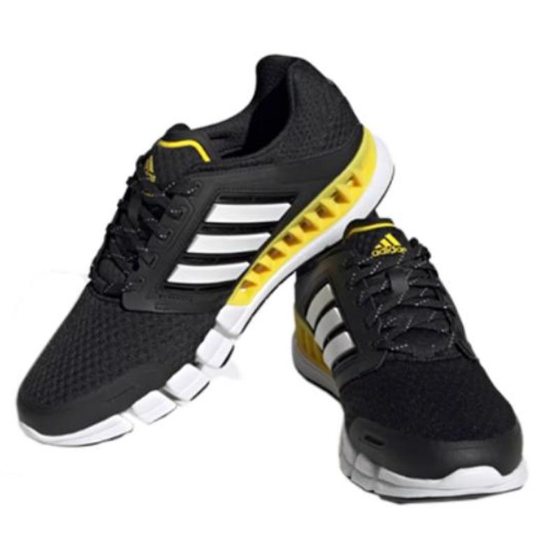 Adidas Revolution Shoes 'Black White Yellow' Sneakers IF1018