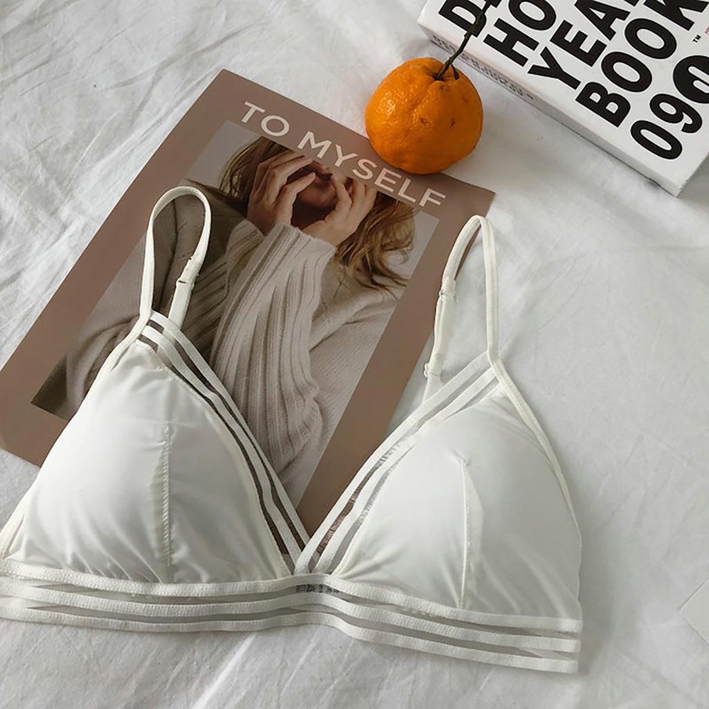 6 párů vycpávek do podprsenky, trojúhelníková prodyšná prsní vložka, spodní prádlo, sportovní podprsenka