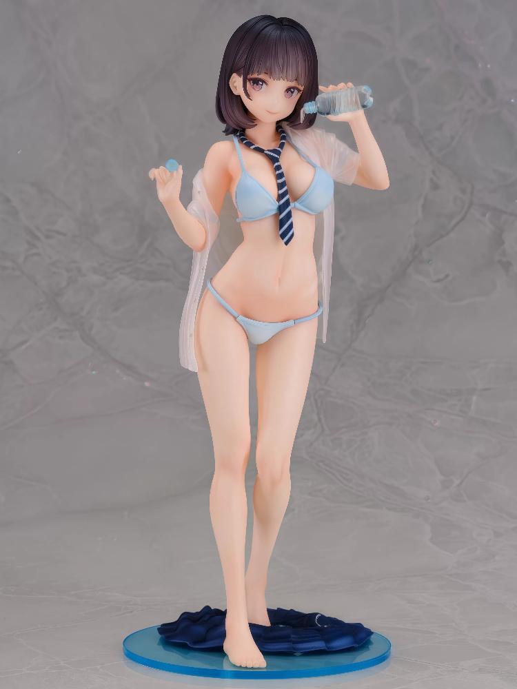 Don’T Let Me Drink Water Classmate Anime Figure Swimsuit Ver Collectible Figurine Desktop Decoration Car Ornament Gift For Otaku