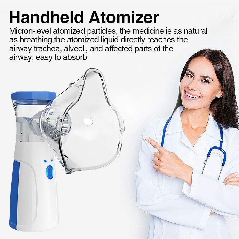 Handheld Silent Ultrasonic Face Nebulizer Portable Household Tools Inhaler