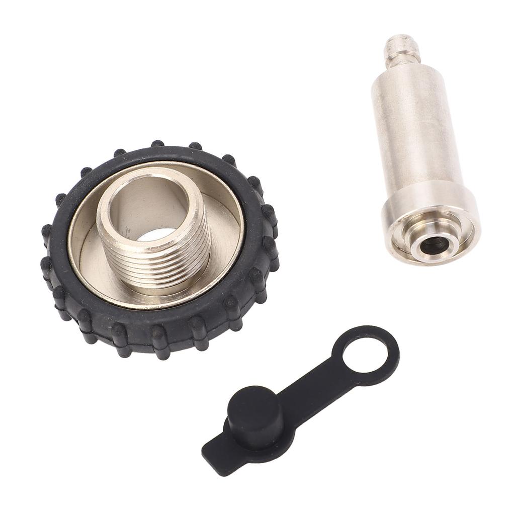 Conector tată DIN la 8mm pentru reîncărcare butelie de gaz, Adaptor rezervor scuba pentru regulator de scufundări, Mare la