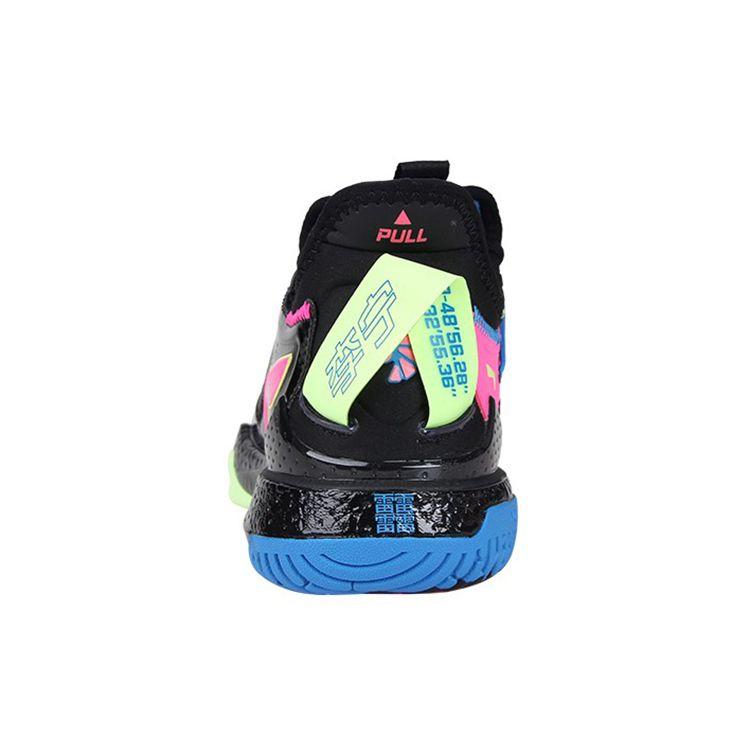 Li-Ning Warrior 3 Lightweight Midsole Technology High Elastic Stability Shock Absorption Anti-Slip Wear-Resistant Low-Top Badminton Shoes AYAS024-3