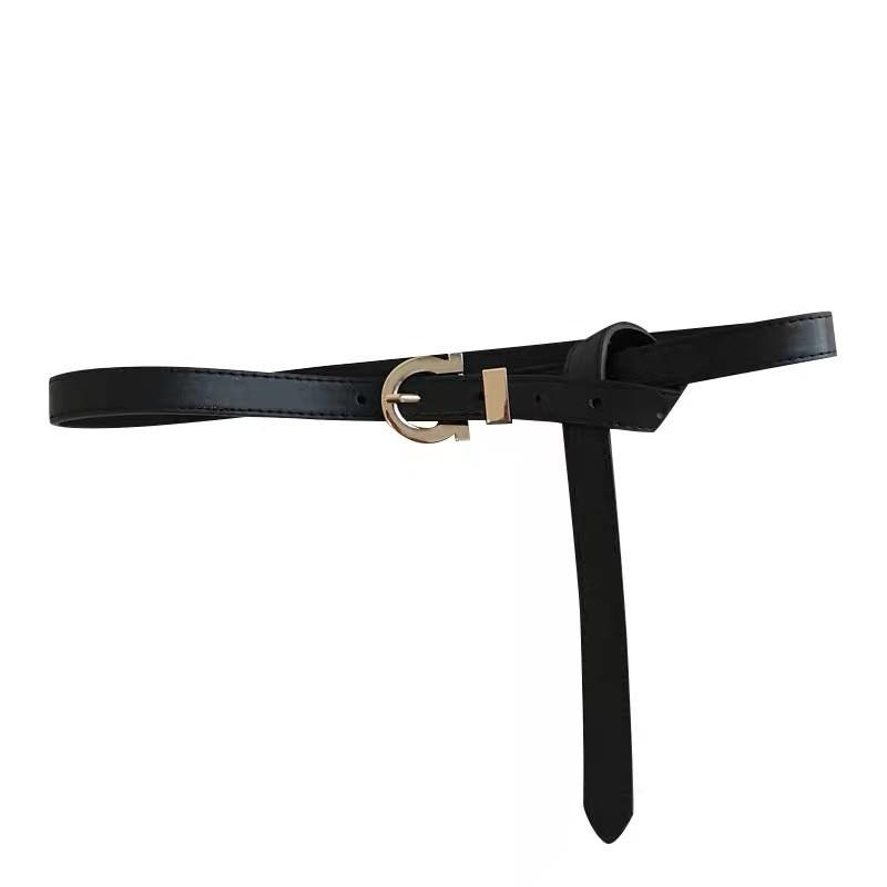 Stylish Women's Belt With Minimalist Pin Buckle Perfect For Dresses And Jeans
