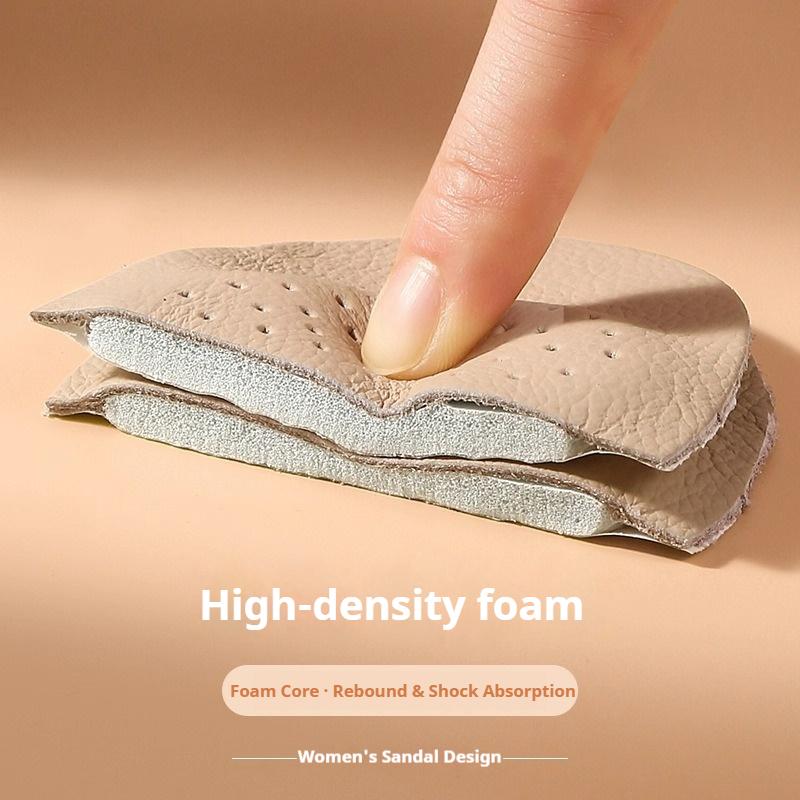 1Pair/2Pair/3Pair Leather Forefoot Pads for High Heels Anti-slip Stickers Summer Sandals Self-adhesive Invisible Non-slip Pad