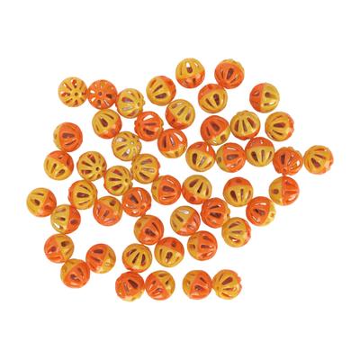 50 pezzi Palla Giocattolo per Animali Domestici Gioco Interattivo Plastica Palla Giocattolo per Gatti con Campanellino per Gattini Criceti