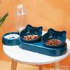 3 in 1 Dogs Feeder Cat Food Water Bowl No-Spill Feeder Bowl Water Bottle
