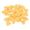 20pcs Rubber Dog Squeaky Bone Toy Teeth Cleaning Dog Bone Chewing Toy for Small Medium Dogs
