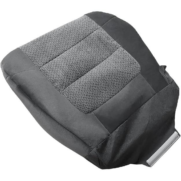 Driver Side Bottom Replacement Cloth Seat Cover Gray Compatible with Ford F150 XLT 2001 2002 2003