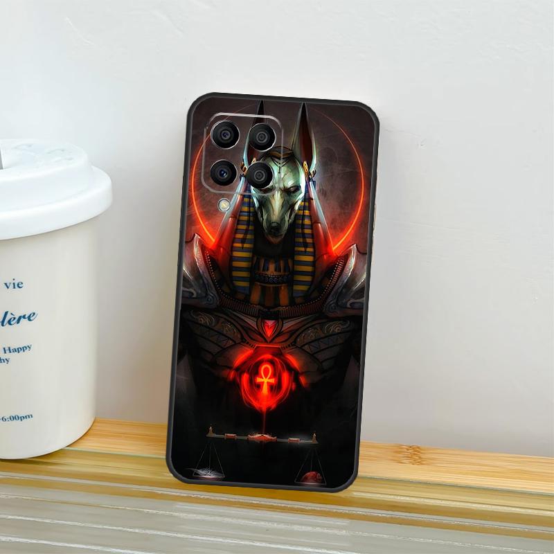 Anubis Ancient Egyptian God Case For Samsung Galaxy M14 M54 M34 M13 M15 M36 M55 M35 M56 M16 M31 M11 M53 M12 M32 M52 M06