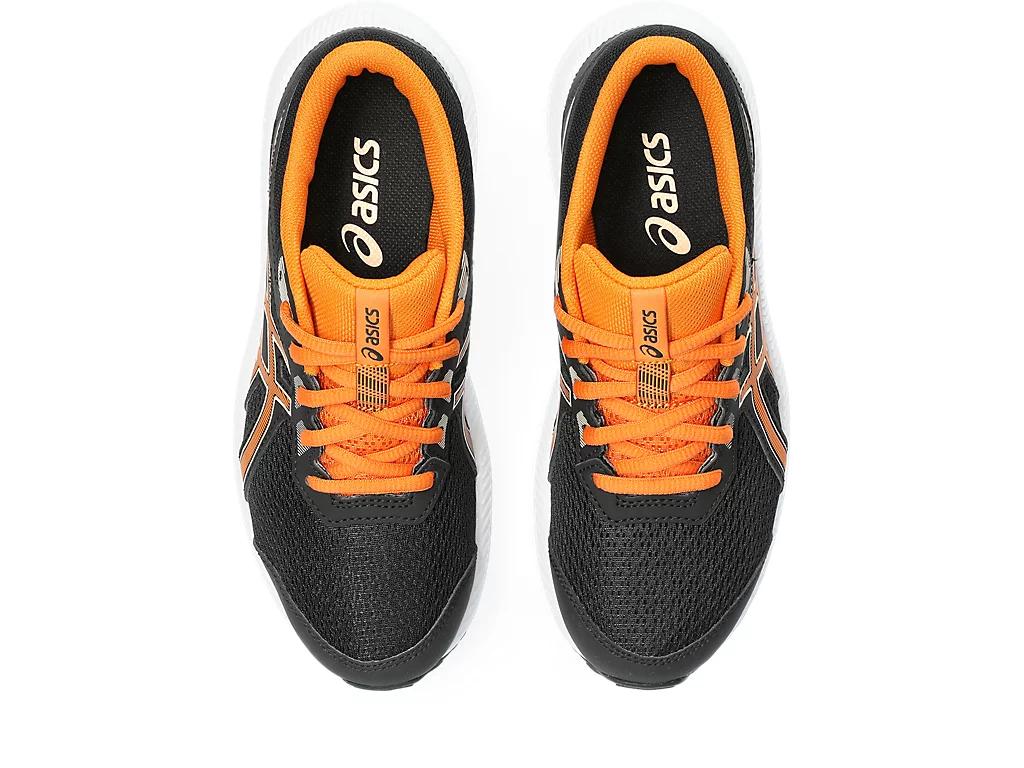 Sports shoes ASICS Black and Bright Orange Size 40 Contend 8 GS