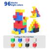 32/64/96Pcs/Set Magnetic Cube Building Block Preschool Learning Educational Colorful Building Brick Construction