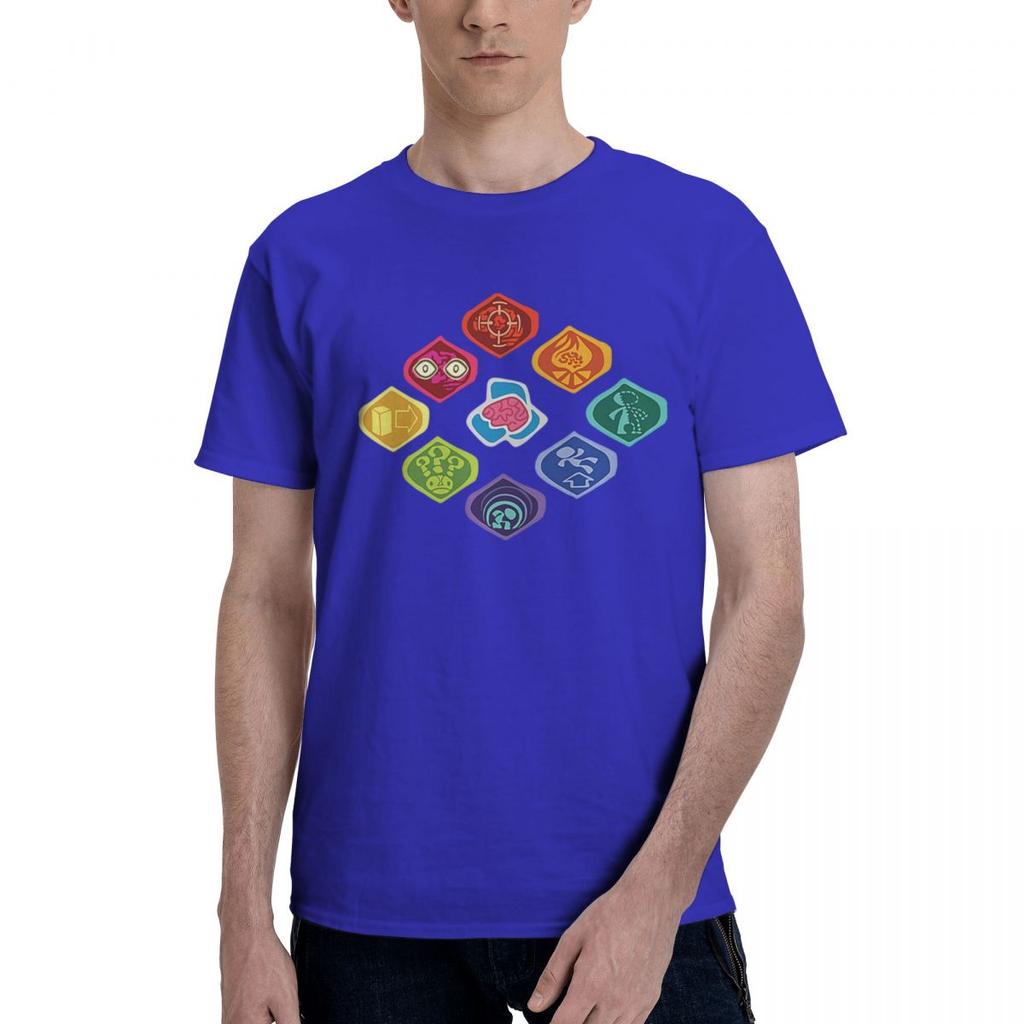 Psychonauts Man 100 Cotton Casual Breathable Confortable Summer Mens Clothing Deals Men TShirt